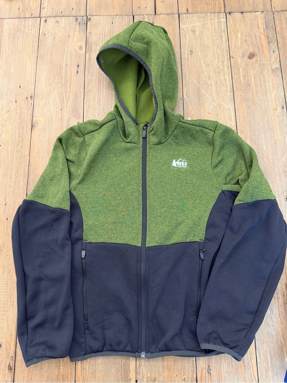 Rei co-op NWOT active pursuits kids fleece jacket outdoor Gorpcore hiking mediu